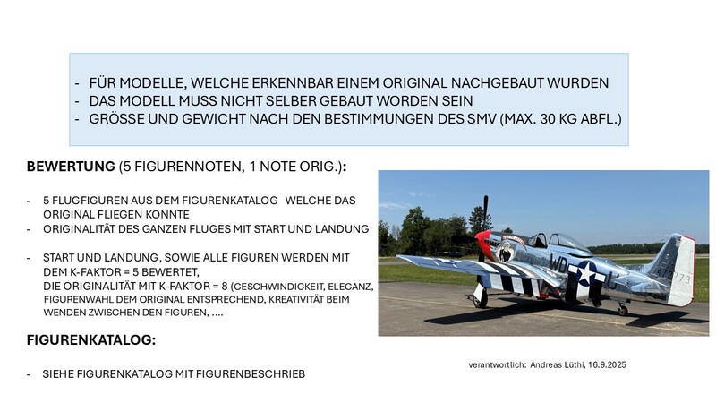 GRUPPENWETTBEWERB MOTORFLUG SCALE